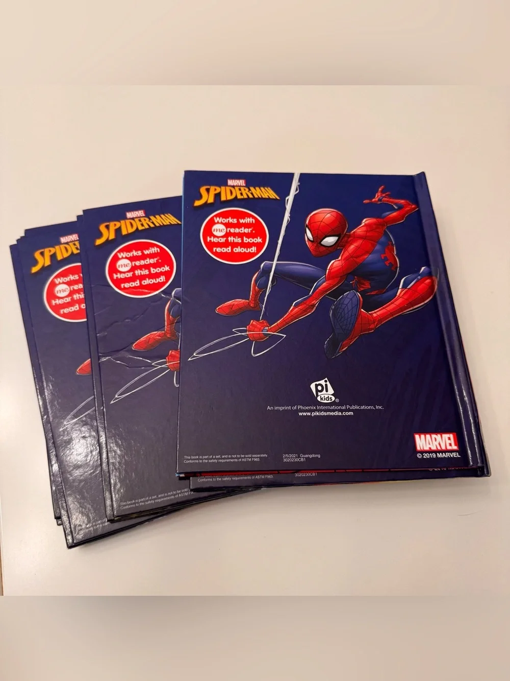 Marvel Spider-Man Me Reader 8-Book Library (books only no reader)